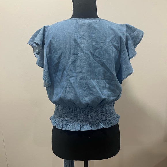 Jessica Simpson Denim Top - Picture 2 of 3